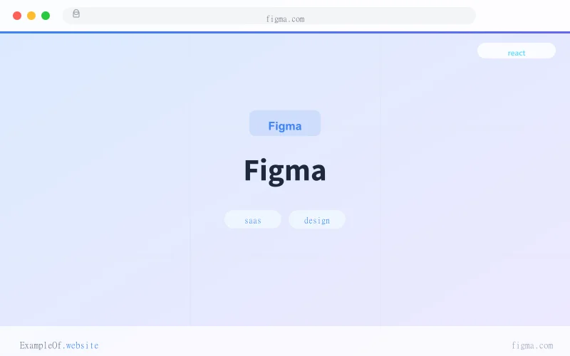 Figma website example screenshot